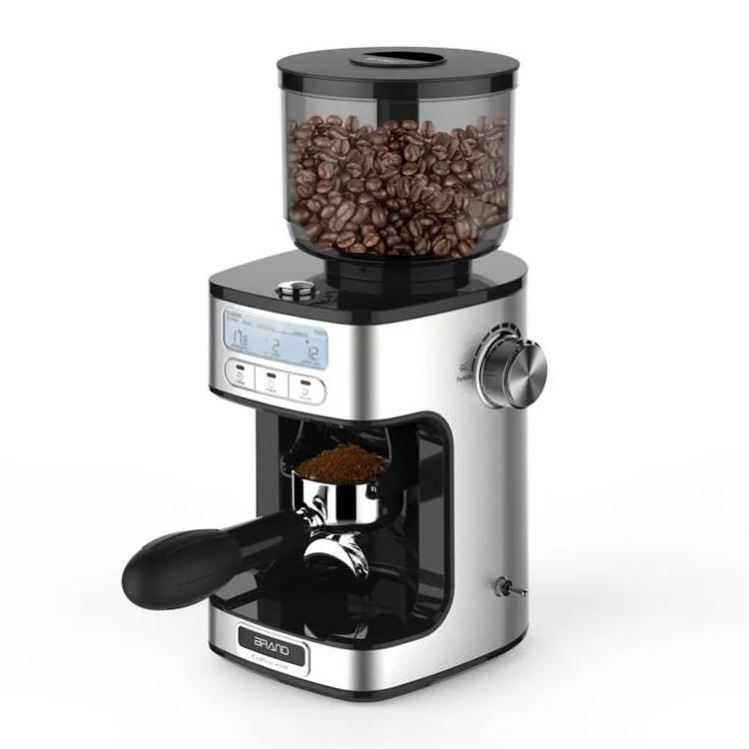 Automatic 265649 150W 275g conical burr coffee bean grinder stainless steel best auto coffee grinder for sale