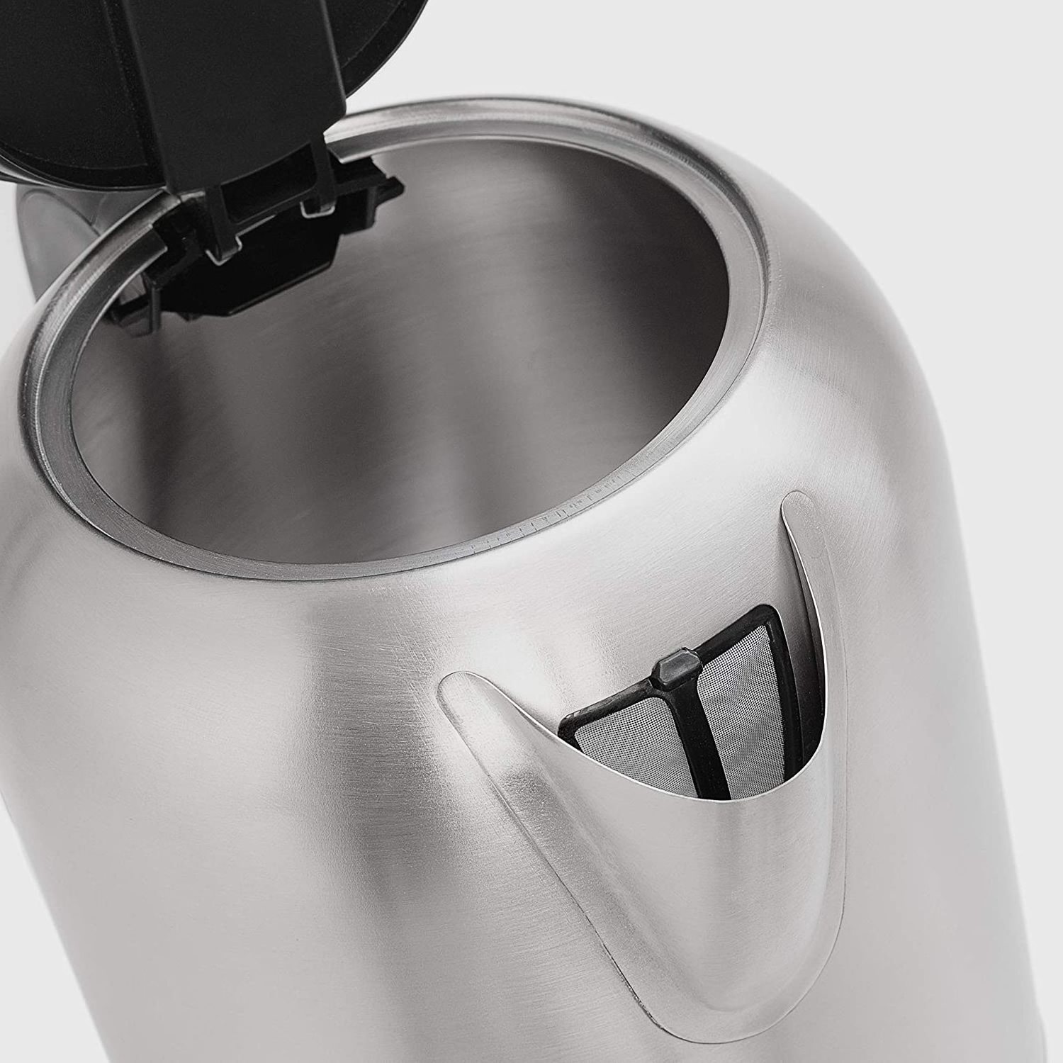 371316 Brushed Stainless Steel BPA Free 1.7 L Hot Water Kettle