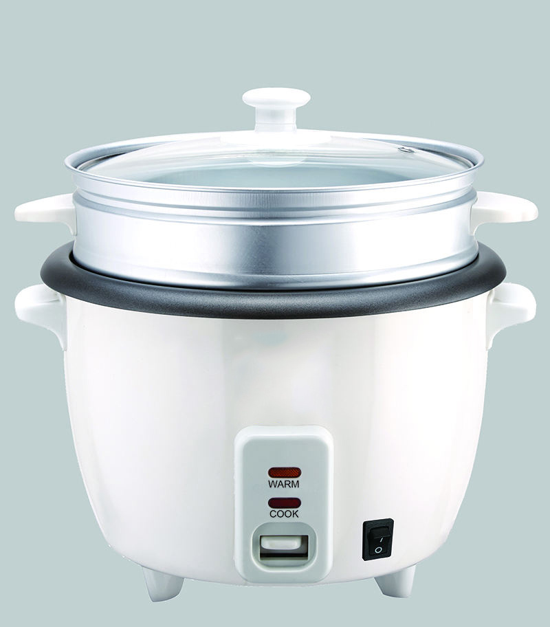 300W 0.6L 6 cup cooked 3D heating drum mini rice cooker electric with steamer