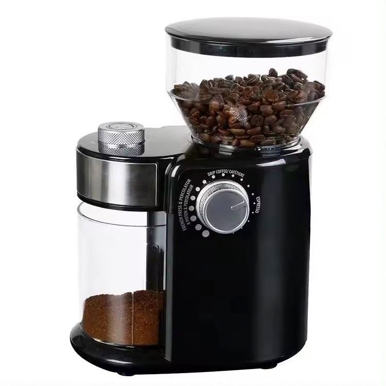 265230 Automatic Household commercial professional electric espresso coffee bean grinder 200w flat burr