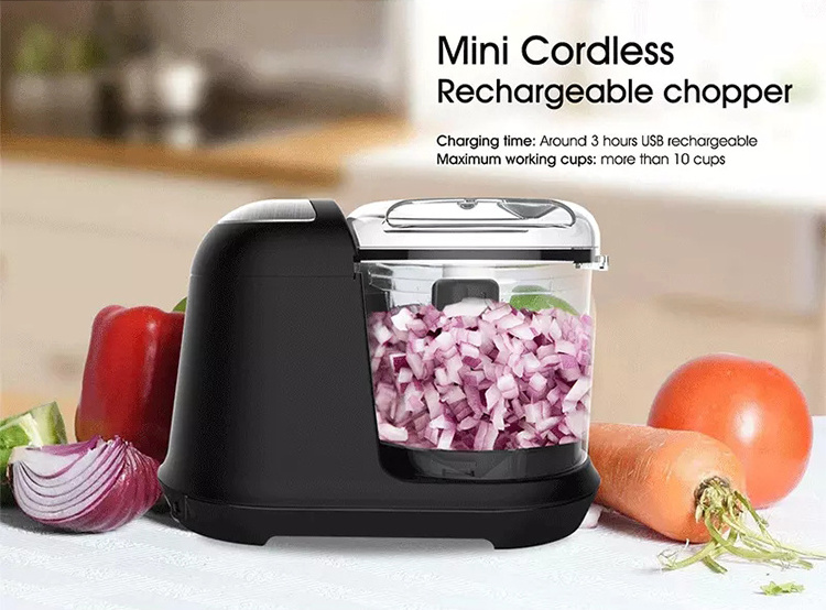 265366 80W Mini Cordless Rechargeable chopper