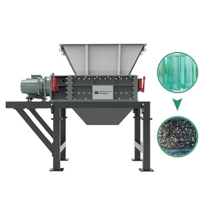 Double Shaft Shredder For E Waste Electronic Computer's Hard Drive Circuit Board Mobile Phone Cd Shredder