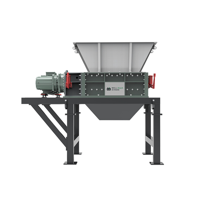 Factory Directly Selling Mini Double Shaft Shredder Machine Small Wood/cable/tire/plastic Scrap Metal Twin Shaft Shredder