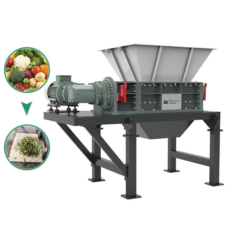 Raw Food Meat Shredding Machine Waste Animal Bone Shredder For Sale