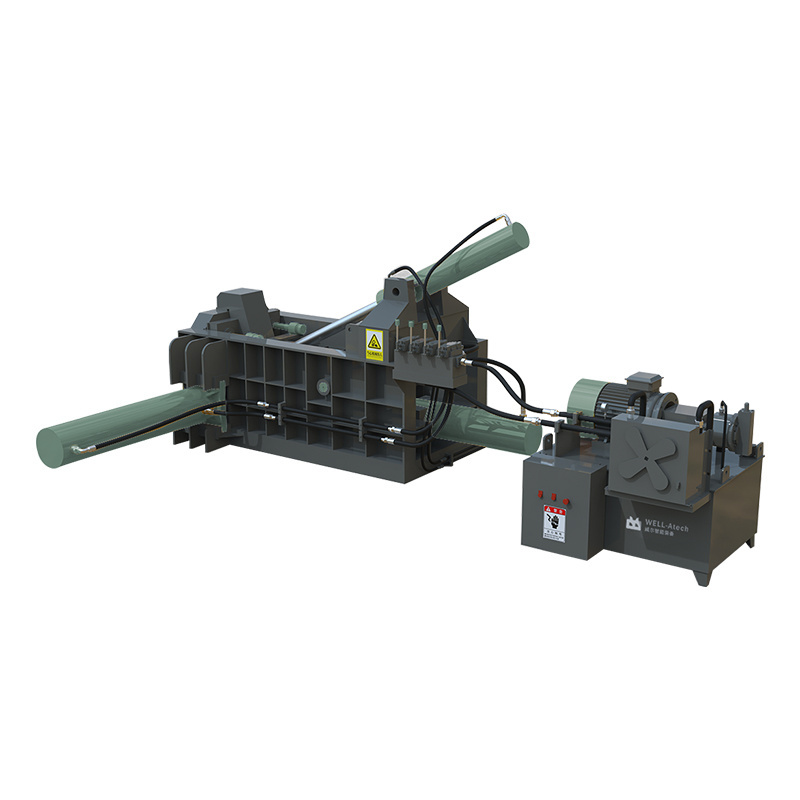 Horizontal Large Baler Press For Scrap Steel Compactor Baler