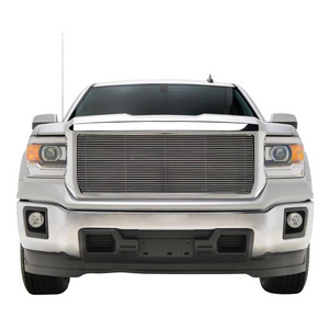 Factory Wholesale Car Aftermarket Accessories Black Chromed ABS Grille Aluminum Alloy Grill For GMC Sierra 1500 2014-2015