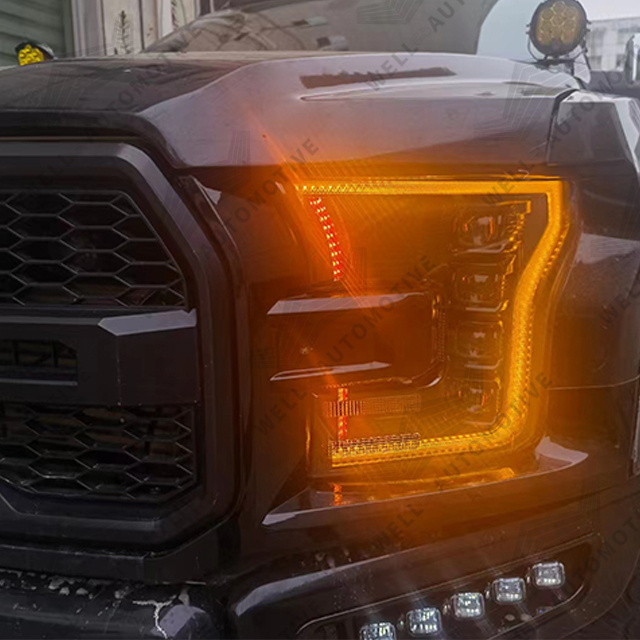 High Quality 2021 F150 Headlight Led Head Lamp For Ford F150 2015-2017