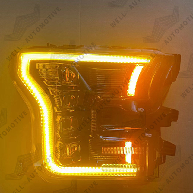 High Quality 2021 F150 Headlight Led Head Lamp For Ford F150 2015-2017