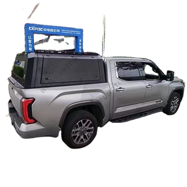 Hot Sale Offroad Parts Metal Cover Truck Tonneau Waterproof Steel Truck Camper Replacement Topper Canopy For tundra 2014+