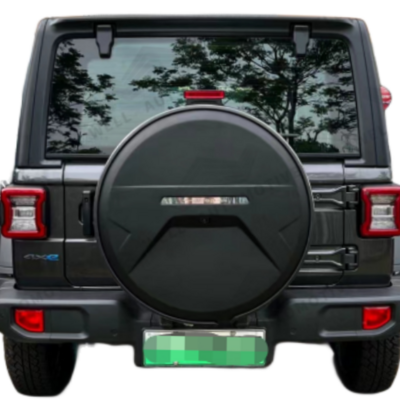 Hot Sale 4X4 Offroad Accessories Black Hard Rear Spare Tire Cover stainless steel Spare Tire Cover For wrangler jl 2018+