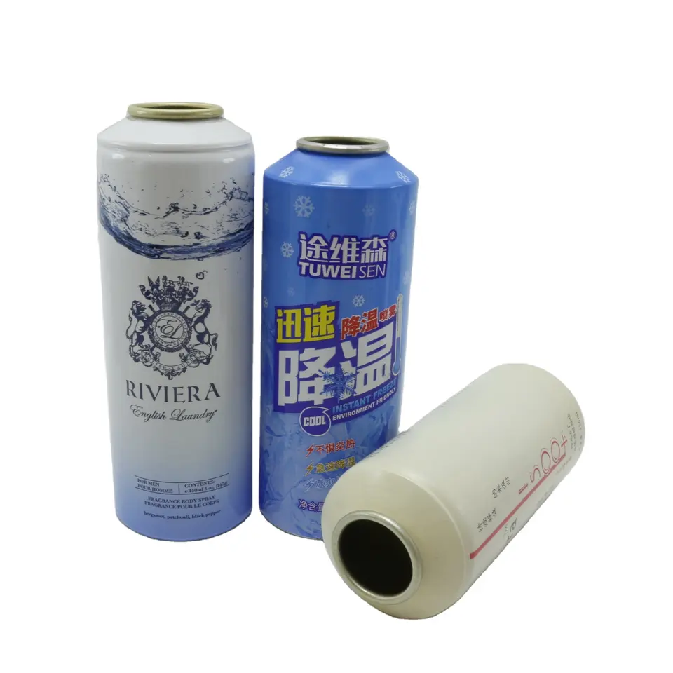 factory with Metal Tin Can butane gas can Car care cleaner spray paint Empty Aerosol Can spray-A6