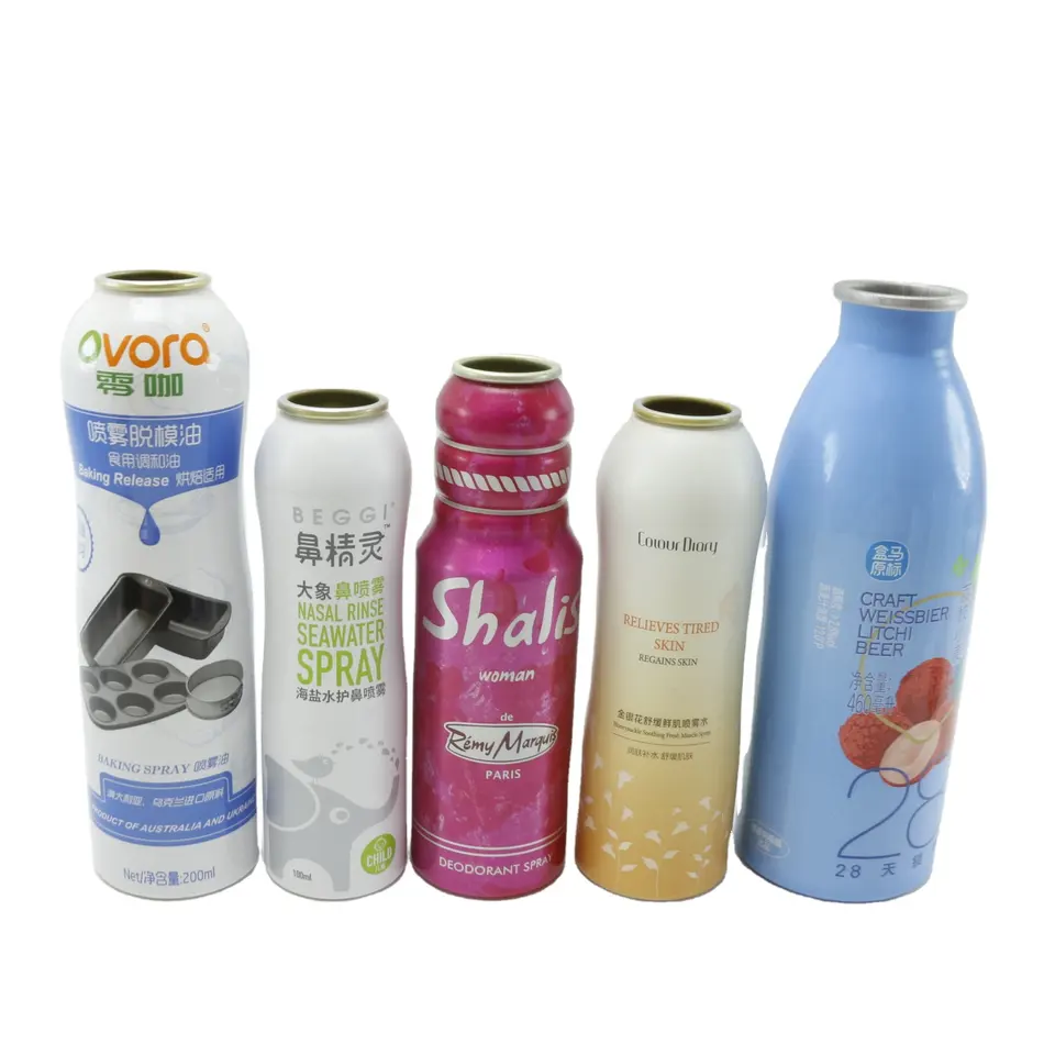 factory with Metal Tin Can butane gas can Car care cleaner spray paint Empty Aerosol Can spray-A6