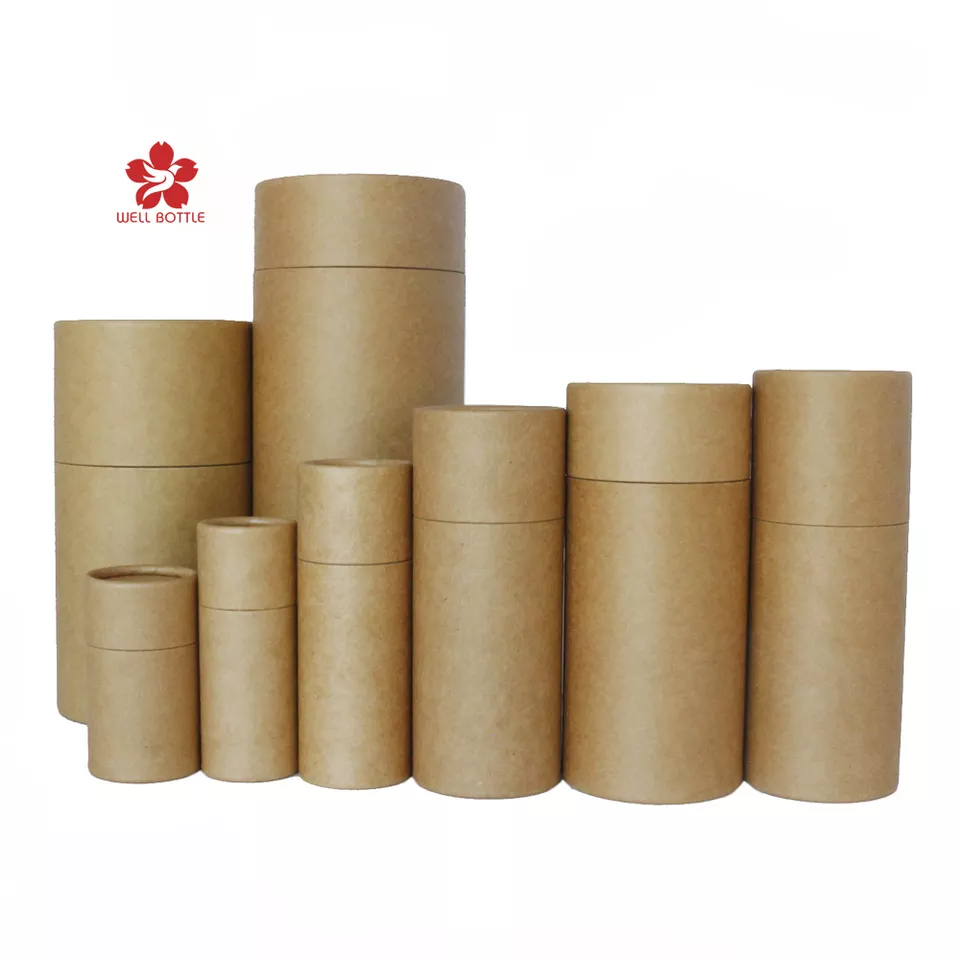 ECO-friendly paper tube packaging cardboard push up deodorant containers paper tube for tea packaging paper-54AN