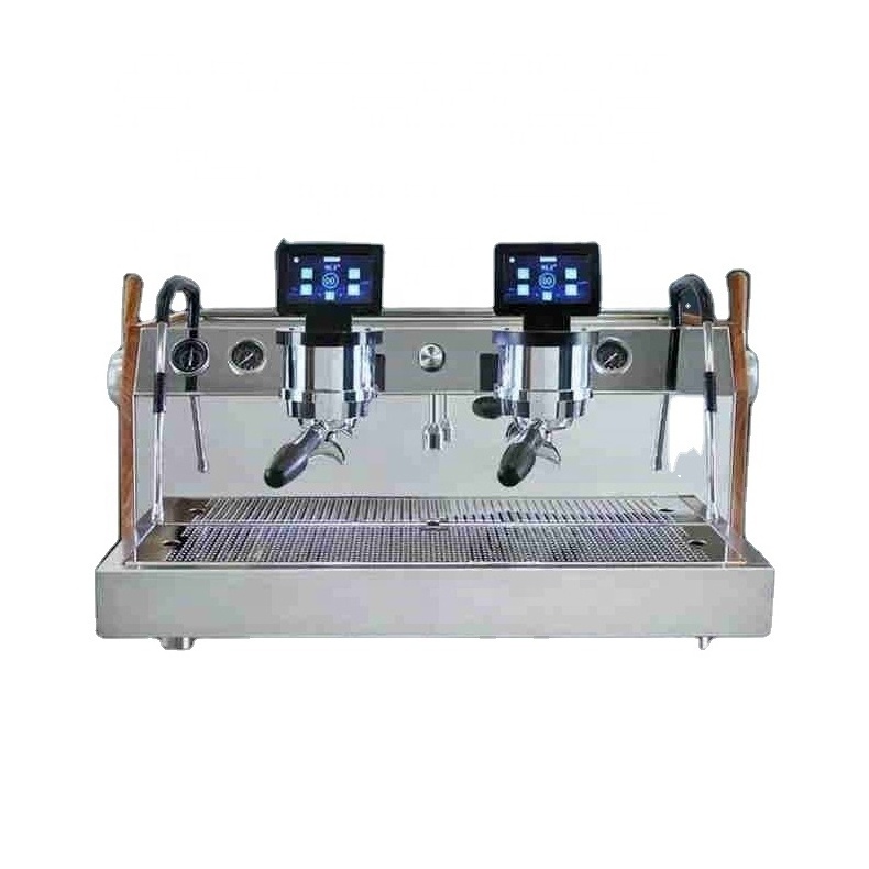 MILESTO EM-100 Commercial two heads Large Barista Professional Semi Automatic Espresso Coffee Machine