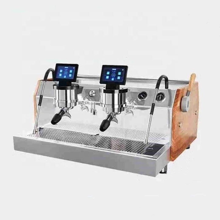 MILESTO EM-100 Commercial two heads Large Barista Professional Semi Automatic Espresso Coffee Machine