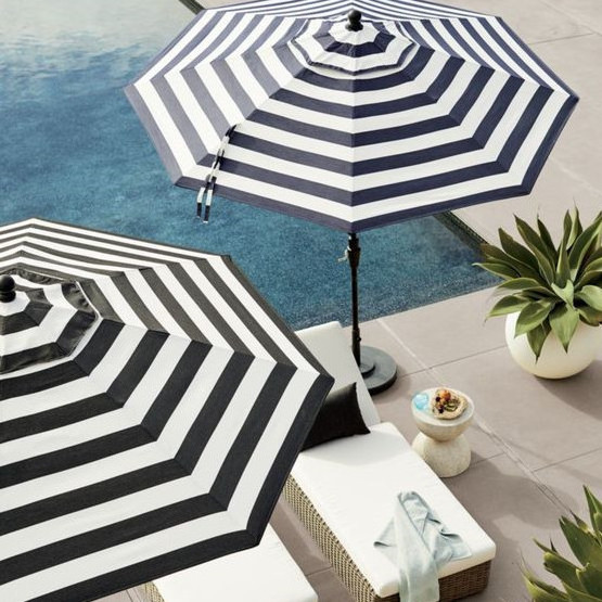 Luxury fashion sun waterproof fabric high quality patio outdoor garden umbrella for sale