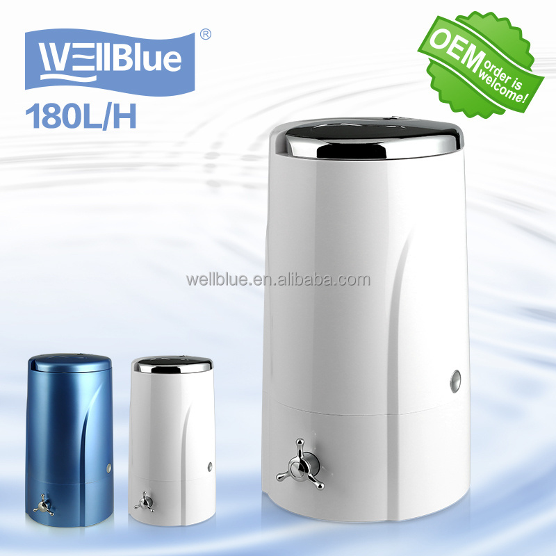 Wellblue 2019 New Countertop Faucet Mounted Alkaline Water Purifier Filter Drinking