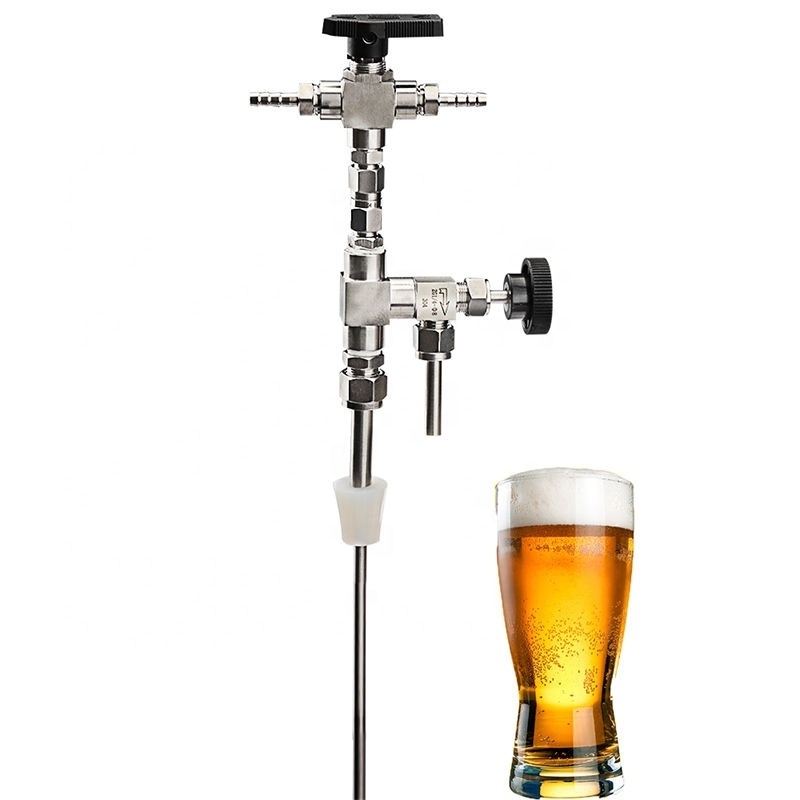 Home Brewing Beer Stainless Steel 304 Counter Pressure Beer Bottle Filler Gun