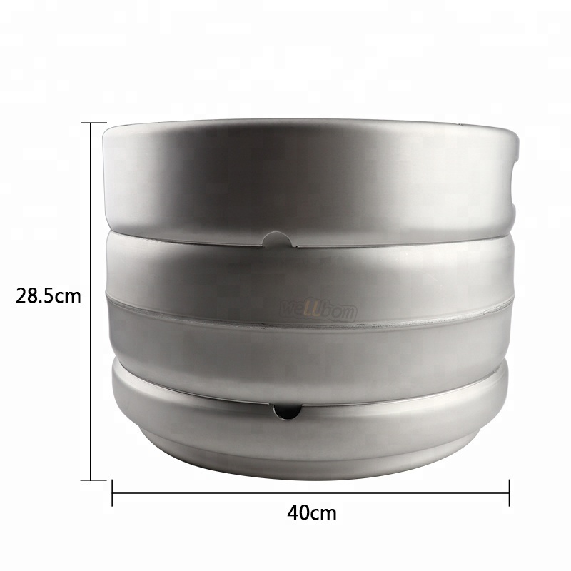 A/D/S/G Type Spear Euro US Din drums pails Barrel 10L 20L 30L 50L Stainless Steel Sanke Beer Keg