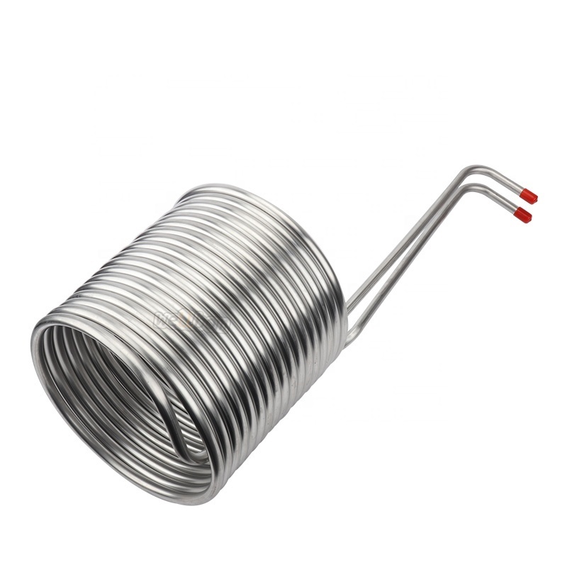 Top Efficient Stainless Steel Cooling Coil Pipe Beer Brewing Coil Cooler Immersion Wort Chiller Heat Exchanger For Home Brewing