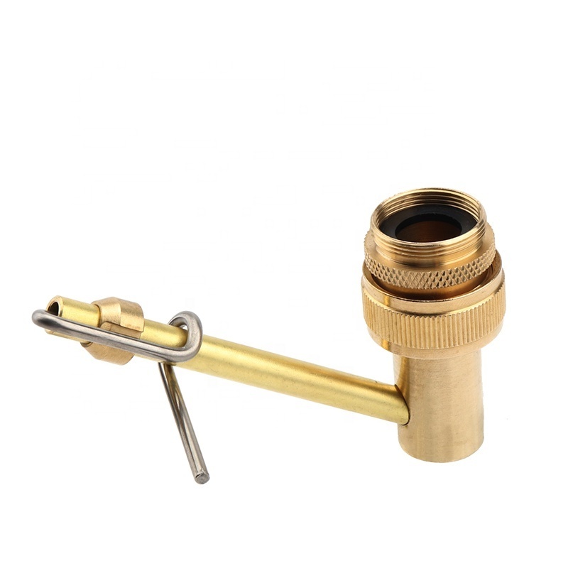 Brass Carboy  Bottle Washer Faucet Adapter Home Brew Water Jet Beer Making