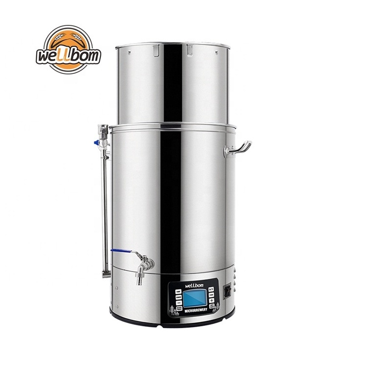 Craft Beer Brewing Equipment 40L/60L All In one Microbrewery beer Machine Electric Brewing System