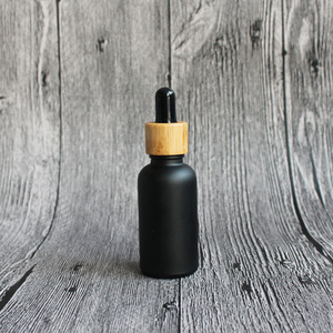 30ml black frosted glass dropper bottles with childproof cap black glass dropper bottles wholesale beard oil essential oil