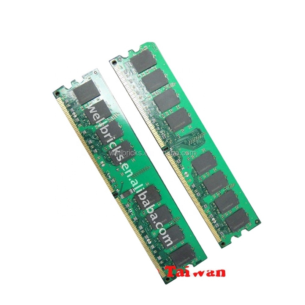 Taiwan Accepted paypal good warranty ram ddr2 2g 800mhz pc2-6400 memory