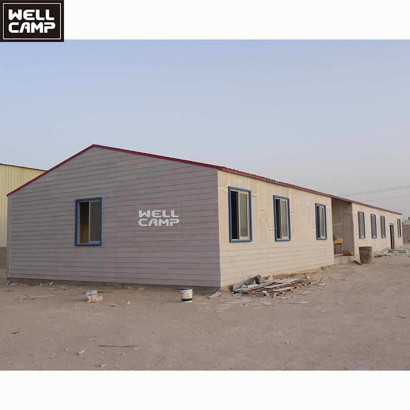 WELLCAMP low cost house firm durable steel structure prefab homes T modular houses affordable building