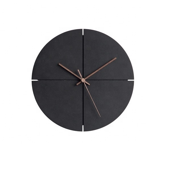 Brief Style Creative Fashion Home Decorative Silent Sweep Custom Wall Clock