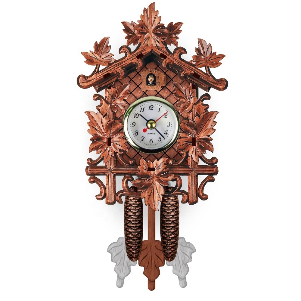 Customization Nordic Style Modern Cuckoo Clock with Bird Sound  For Home Decor Unique Gift Cuckoo Wall Clock