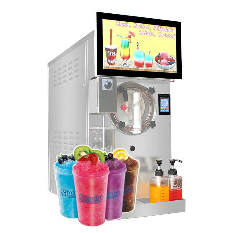 Commercial Frozen Daiquiris Machine Four-In-One Fully Closed Juice Frozen Beverage Slush Machine