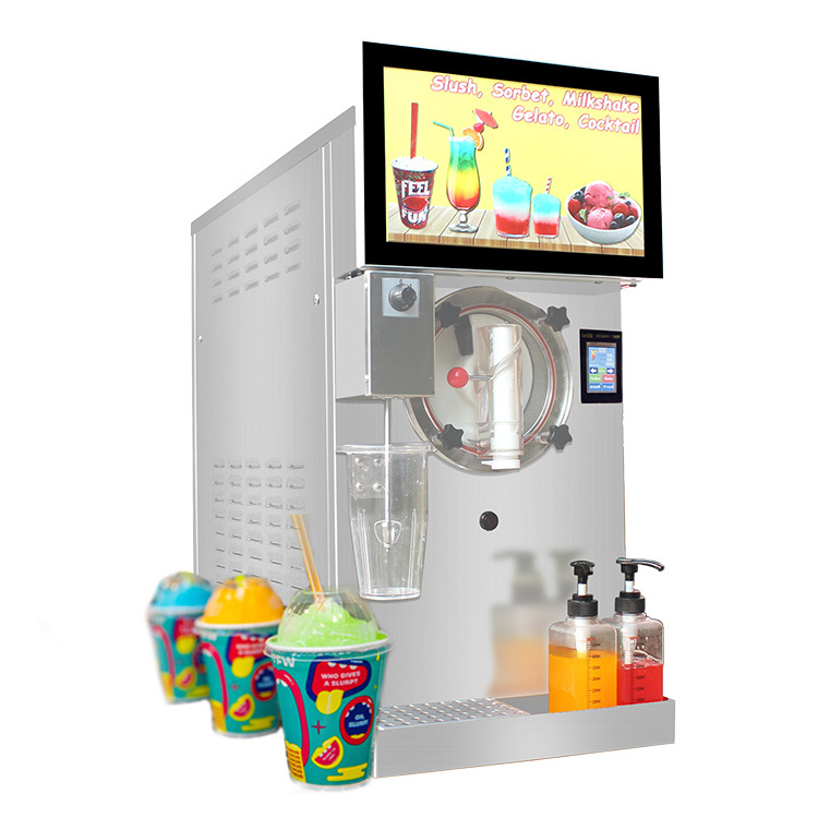 Commercial Frozen Daiquiris Machine Four-In-One Fully Closed Juice Frozen Beverage Slush Machine