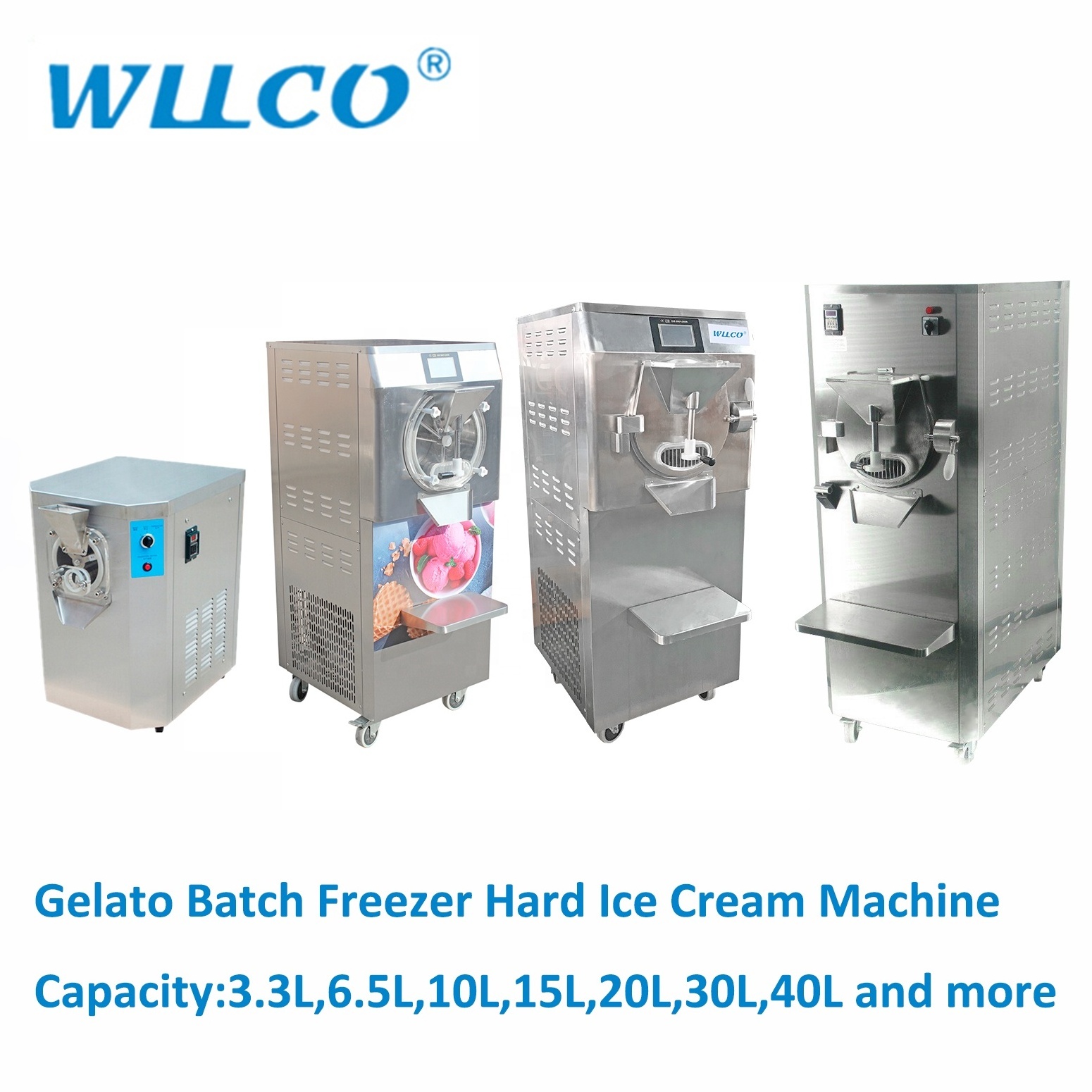 134kg Commercial 10l Floor Stand Gelato Ice Cream Batch Freezer