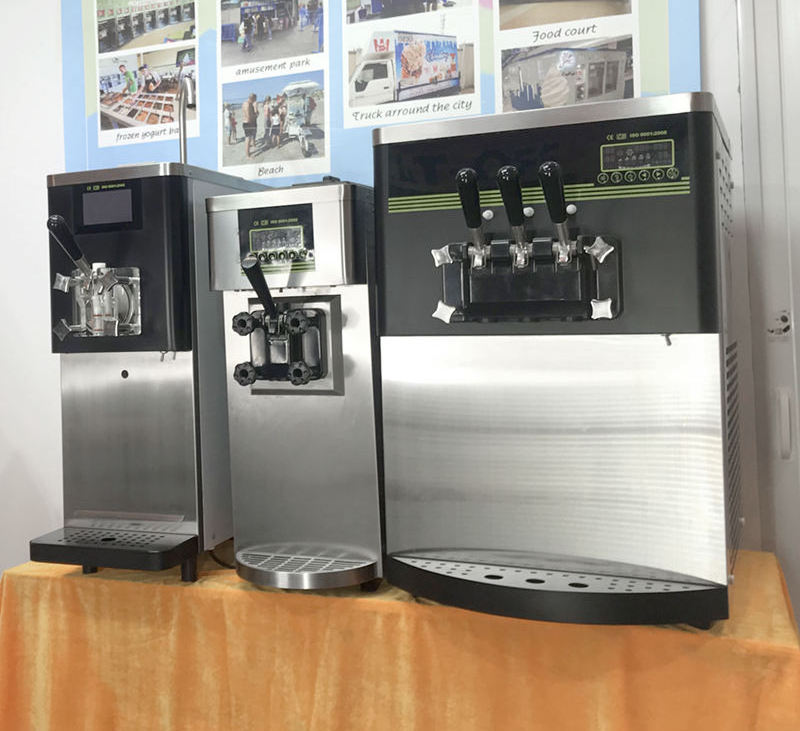 Single Dispense Manufacturer Yogurt Ice Cream Make Machine  Frozen Acai Machine