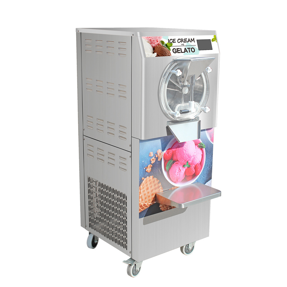 134kg Commercial 10l Floor Stand Gelato Ice Cream Batch Freezer