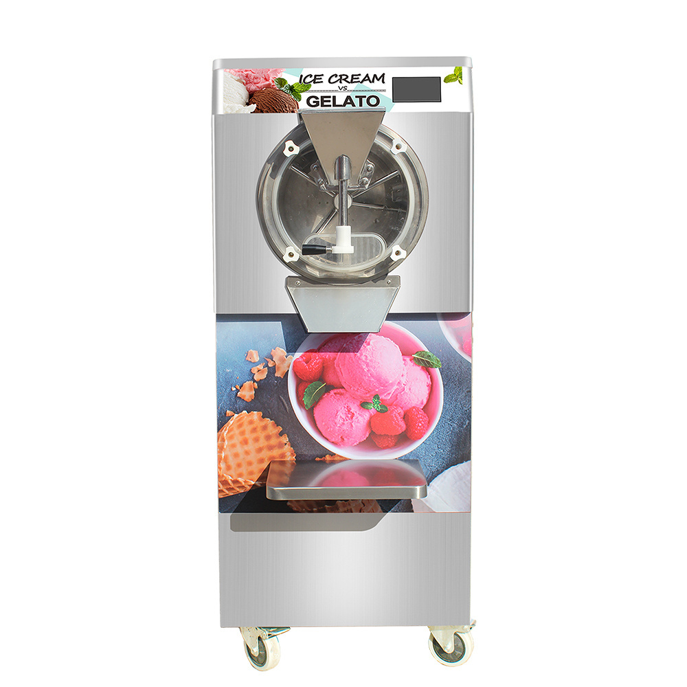 134kg Commercial 10l Floor Stand Gelato Ice Cream Batch Freezer