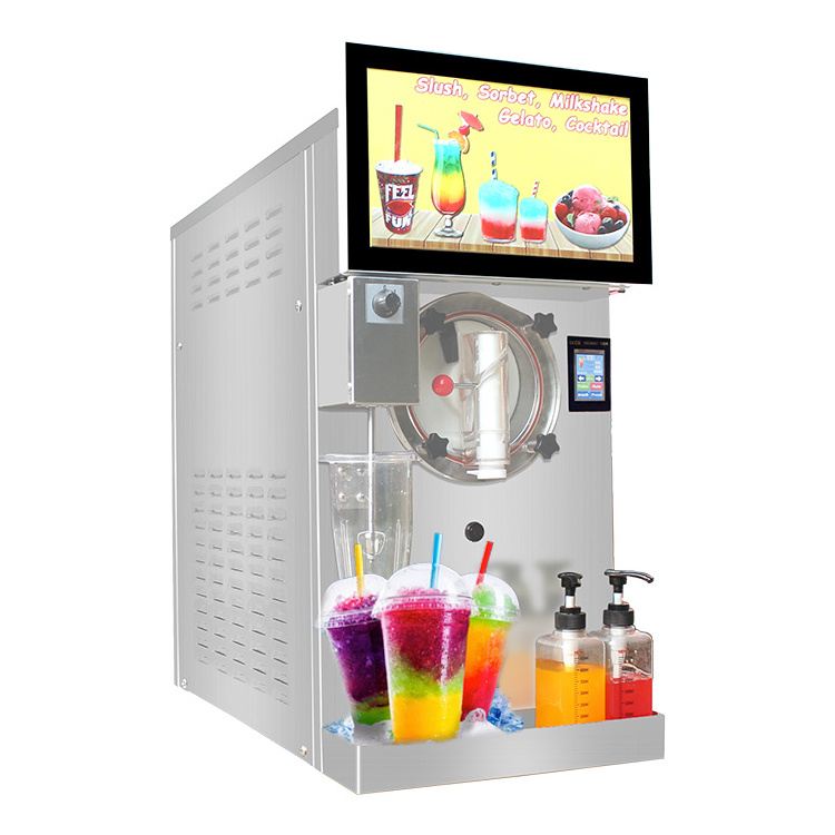 Commercial Frozen Daiquiris Machine Four-In-One Fully Closed Juice Frozen Beverage Slush Machine