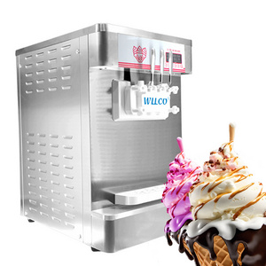 Fruit Ice Cream Maker/ Soft Serve Ice Cream Machine/ Ice Cream Cone Machine