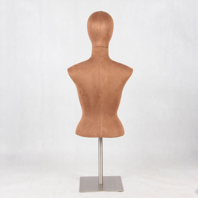 fabric covered big chest form female mannequin for underwear