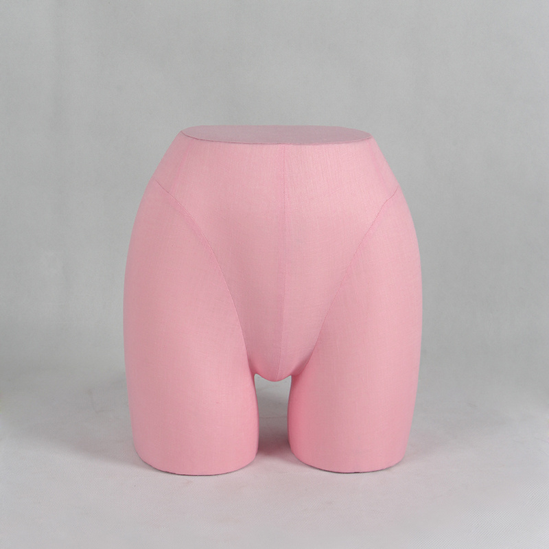 hot fashion fabric covered lower body form bums female mannequin for pants display