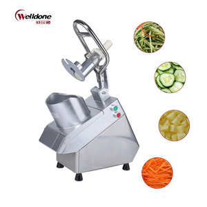 Commercial restaurant multifunctional vegetable slicer chopper potato cutter grinder with 5 free blades