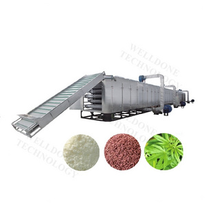 DWF Energy Saving Dehydrator Mesh Belt Dryer / Belt Drying Machine  for Food, Chemical Industries