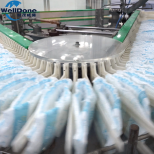 Full servo baby diaper machine price production line