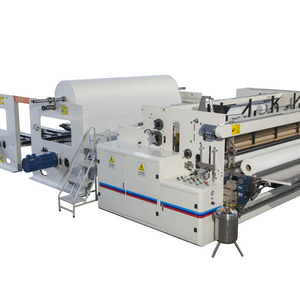 Full Automatic Toilet Paper Making Machinery Efficient Paper Product Manufacturing Equipment