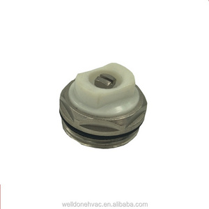 Auto air vent release bleed valve for radiator heating system with 1/2" connector