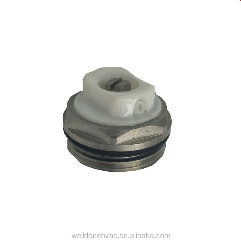 Auto air vent release bleed valve for radiator heating system with 1/2