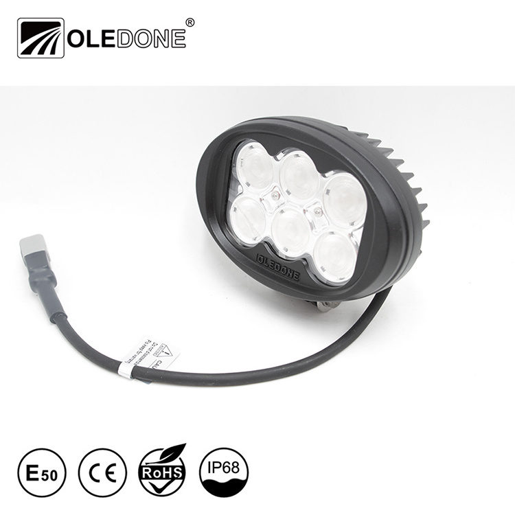 IATF16949 ISO9001 factory OLEDONE high quality and new 60w oval work led light  Forza WD-6L60