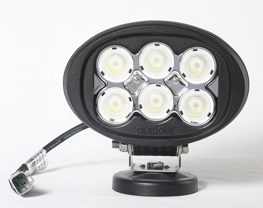 OLEDONE star high quality and classic  60w oval LED work light for offroad Forza WD-6L60