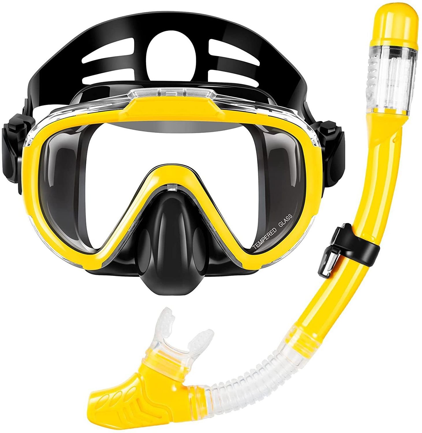 Custom logo liquid silicone half face waterproof underwater snorkel scuba diving mask for adults